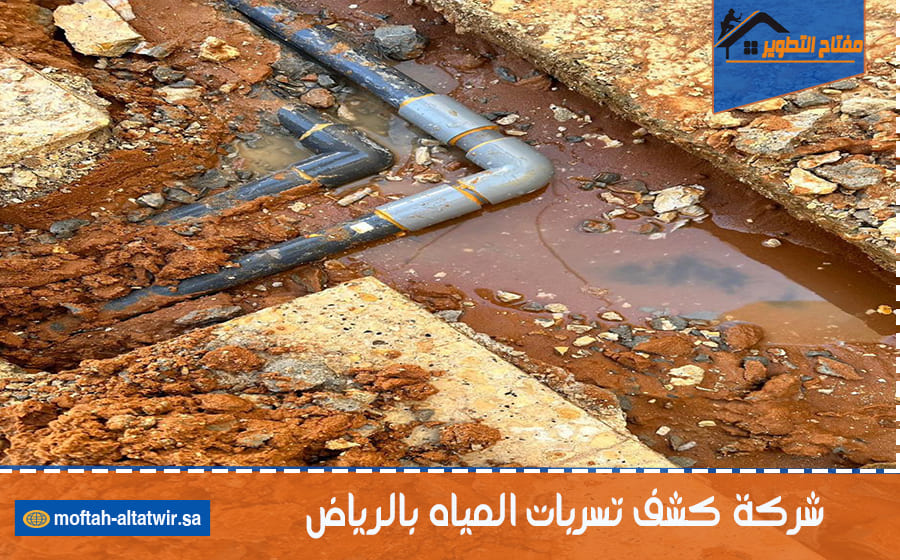 شركة كشف تسربات المياه بالرياض